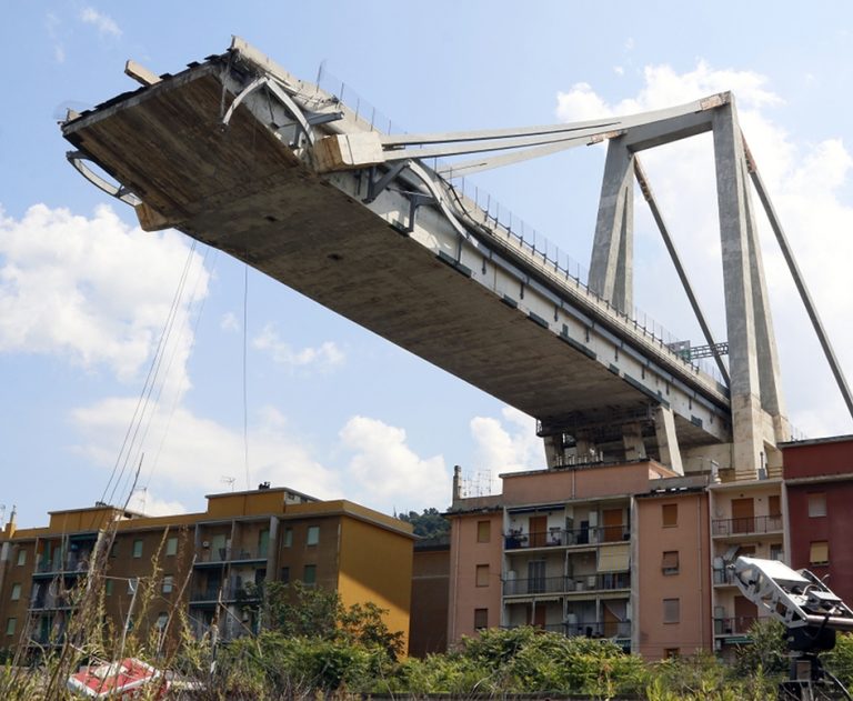 Tragedia del ponte Morandi: i sensori per la sicurezza non furono sistemati dolosamente