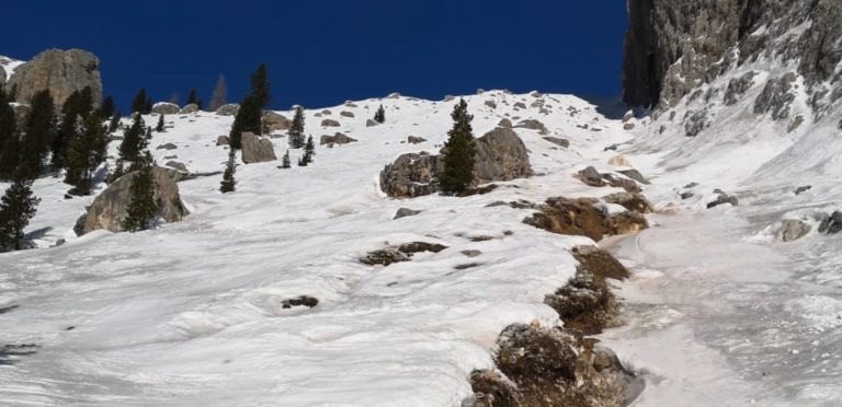 Trentino, localizzato il corpo dello scialpinista 27enne sul gruppo montuoso del Sella