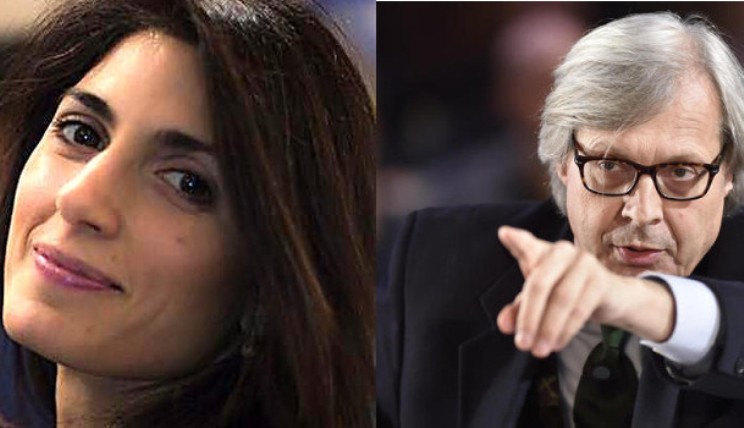 Offese alla sindaca Raggi: 11mila euro di multa per Vittorio Sgarbi