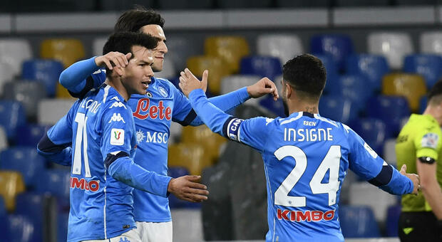Calcio, il Napoli in semifinale di Coppia Italia affronterà l’Atalanta