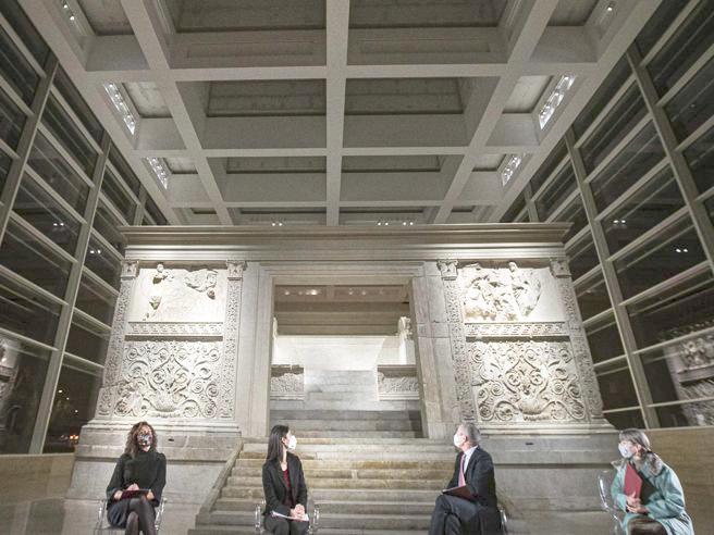 Nuova illuminazione per l’Ara Pacis con il contributo della maison Bulgari