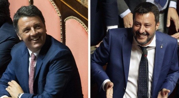 Crisi di governo, secondo Matteo Renzi “la Lega sta cambiando pelle”