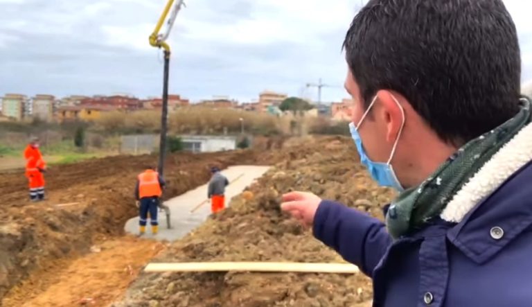 Palazzetto dello Sport di Ladispoli, lavori avanti tutta