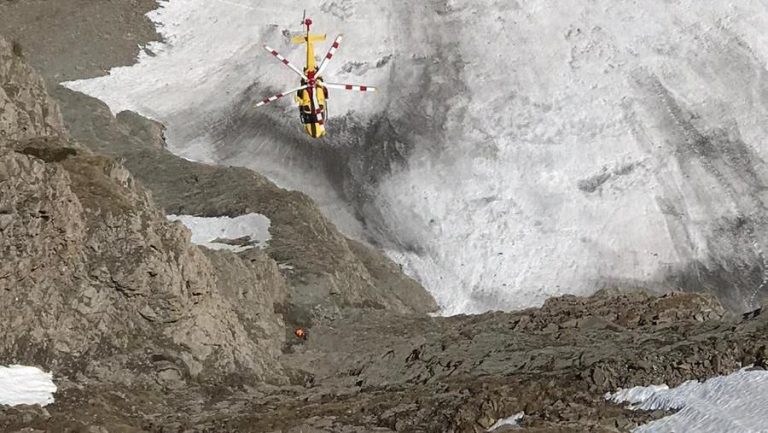 Piemonte, salvato nella notte l’escursionista caduto nella zona tra la Torre e la Rocca Castello sulle Alpi Cuneesi