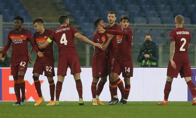 Calcio, la Roma si qualifica senza problemi agli ottavi di finale di Europa League: 3 a 1 contro il Braga