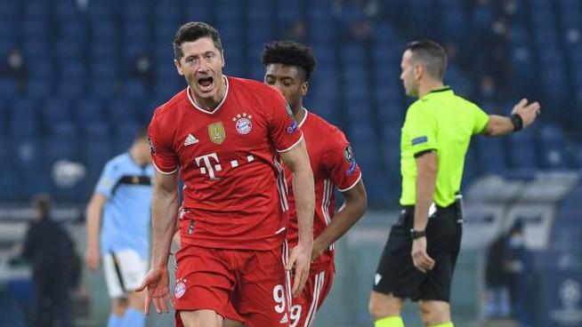 Champions League: la Lazio travolta 4 a 1 all’Olimpico contro il Bayern di Monaco