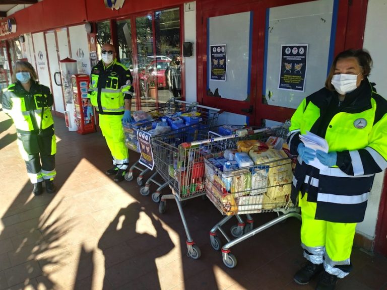 Sabato 6 febbraio alla COOP di Cerveteri raccolta alimentare della Protezione Civile