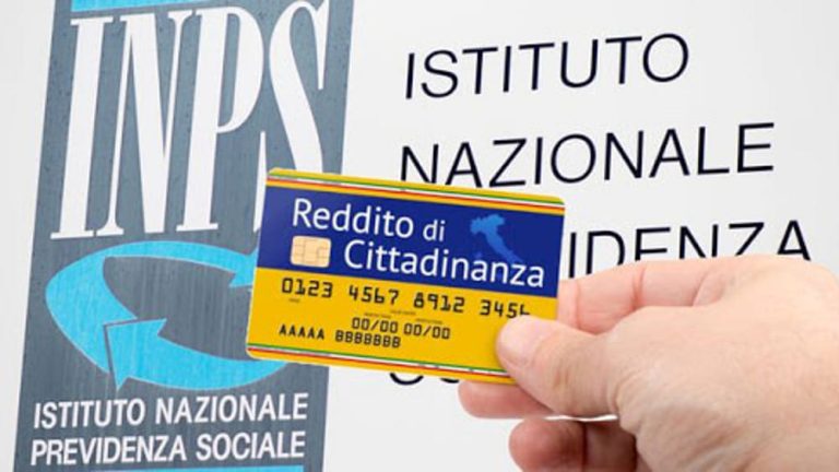 Report dell’Inps: in Italia poco più di un milione di famiglie percepiscono il reddito di cittadinanza
