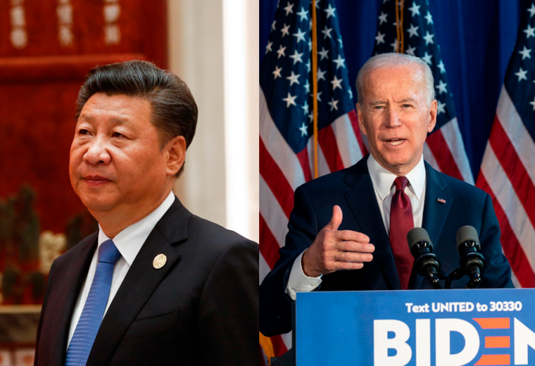 Usa, prima telefonata (tempestosa) tra il presidente Biden e il leader cinese Xi Jinping sulla questione di Hong Kong