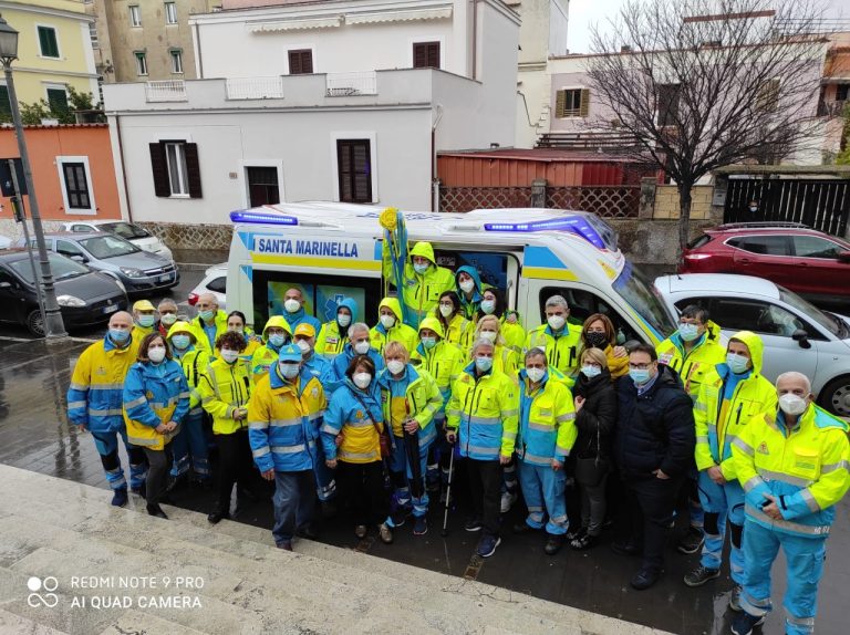Misericordia di Santa Marinella: benedizione della nuova ambulanza per la Sede operativa
