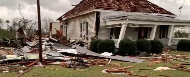 Usa, tornado nello stato sull’Alabama: almeno cinque le vittime