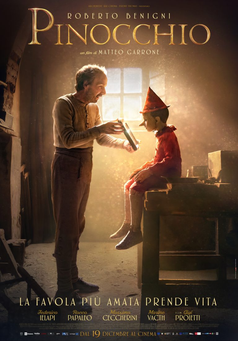 Cinema, “Pinocchio” di Matteo Garrone ha ricevuto due nomination agli Oscar