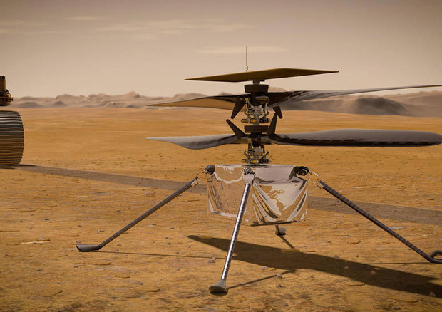 E’ previsto per metà aprile il primo volo su Marte del drone elicottero Ingenuity della missione Perseverance della Nasa