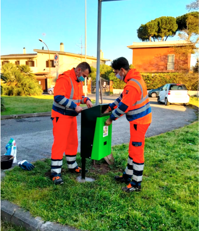 Il delegato di Ladispoli, Morelli: “Posizionati altri 38 ecodog”