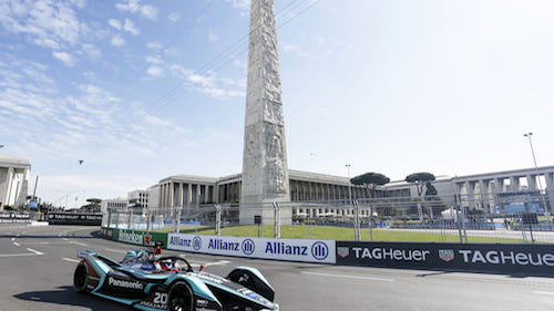 Il Rome E-Prix raddoppia sabato 11 e domenica 12 aprile all’Eur della Formula E