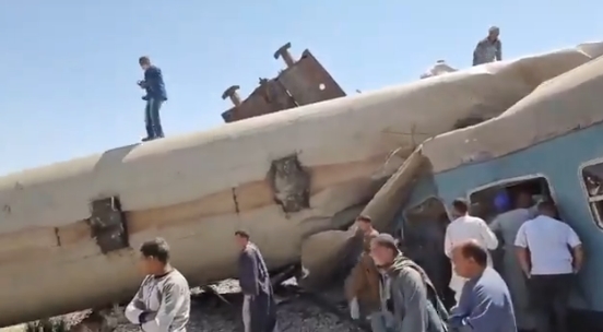 Egitto, drammatico scontro fra treni: 32 morti e 66 feriti