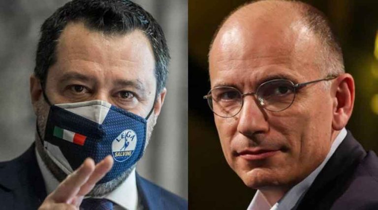Tweet al vetriolo di Letta contro Salvini: “Pessimo l’inizio del segretario della Lega”