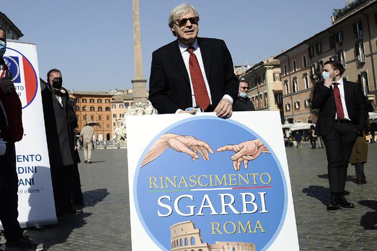 Elezioni in Campidoglio: Vittorio Sgarbi ci riprova con la lista “Rinascimento”