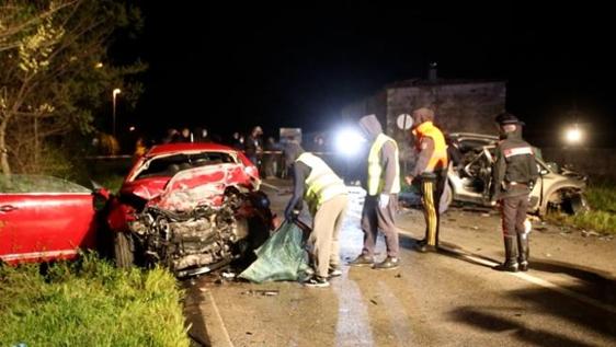 San Vittore (Frosinone), tragico incidente stradale: morte quattro persone lungo la via Casilina
