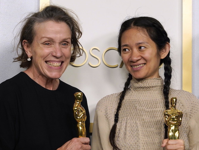 Cinema: trionfa “Nomadland” di Chloè Zhao. Oscar per Frances McDormand e Anthony Hopkins. Italia esclusa da tutte le premiazioni