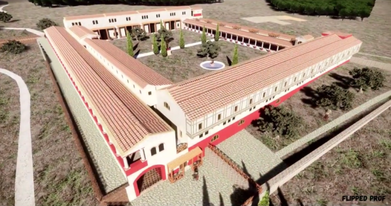 Ricostruita in 3D da Marco Mellace la Villa romana di San Nicola attribuita a Pompeo