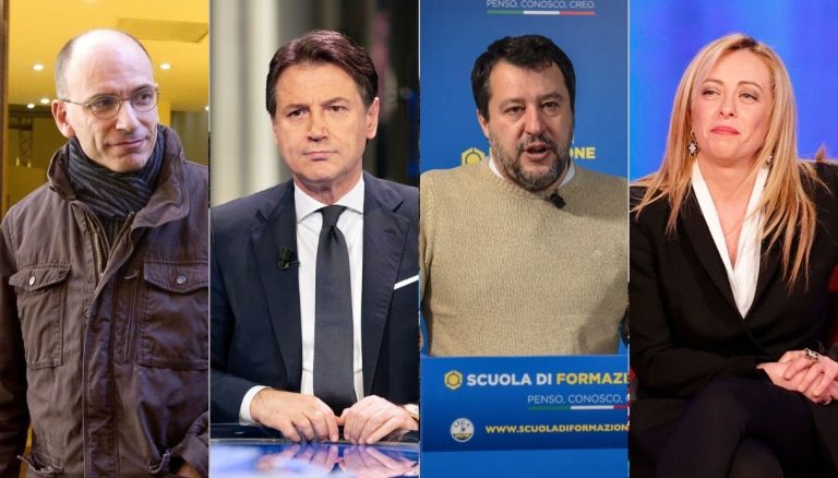 Sondaggi: crescono Pd, M5S e Fratelli d’Italia