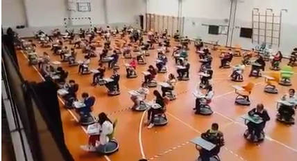 Scuola Melone, si torna in palestra