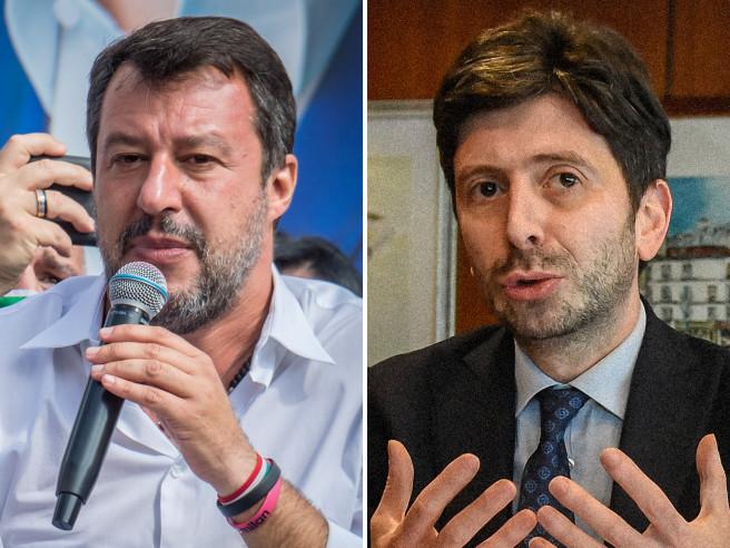 Duro attacco di Matteo Salvini al ministro Speranza: “Penso che scrivere che la pandemia è occasione storica per la sinistra sia di una grande volgarità e arroganza”