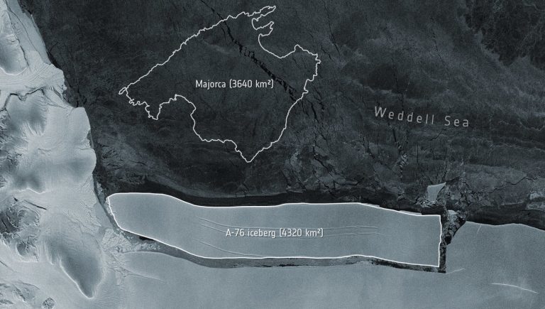 Antartide: si è staccato un enorme iceberg (grande come il Molise)
