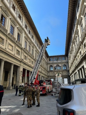 Firenze: risolto il problema del fumo agli Uffizi