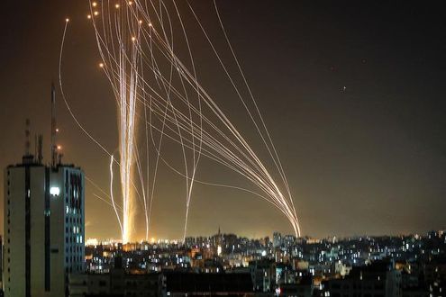 Guerra Israele-Hamas: i razzi lanciati verso Tel Aviv sono stati sinora oltre 3.440