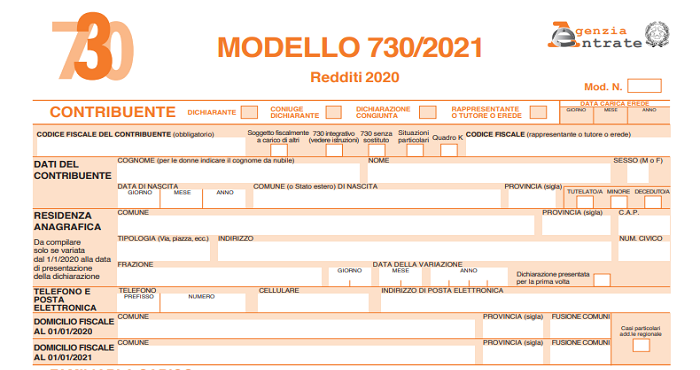 Da oggi è possibile visualizzare il modello 730 precompilato per la dichiarazione dei redditi sul sito dell’Agenzia delle entrate