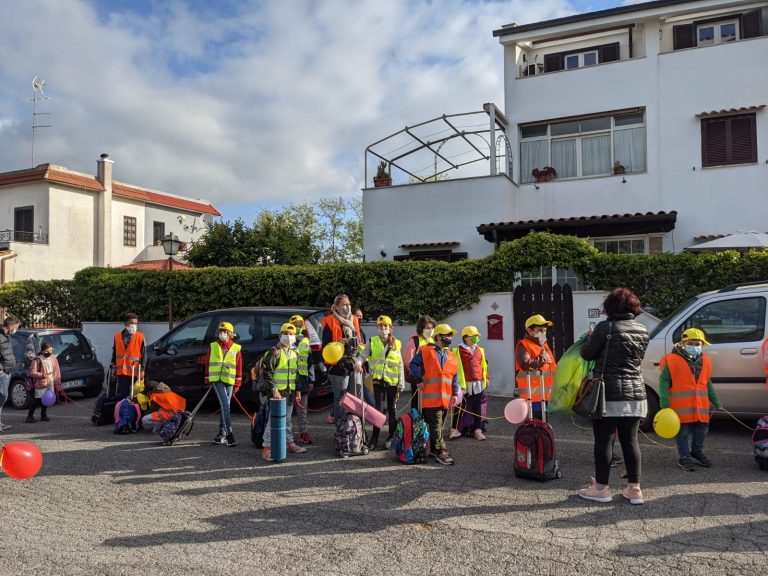 Mobilità e Trasporto Scolastico: Pedibus al via anche a Cerenova