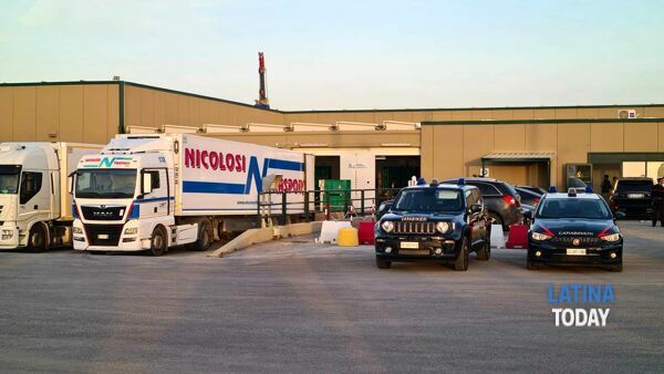 Cadavere in un camion frigo carico di frutta