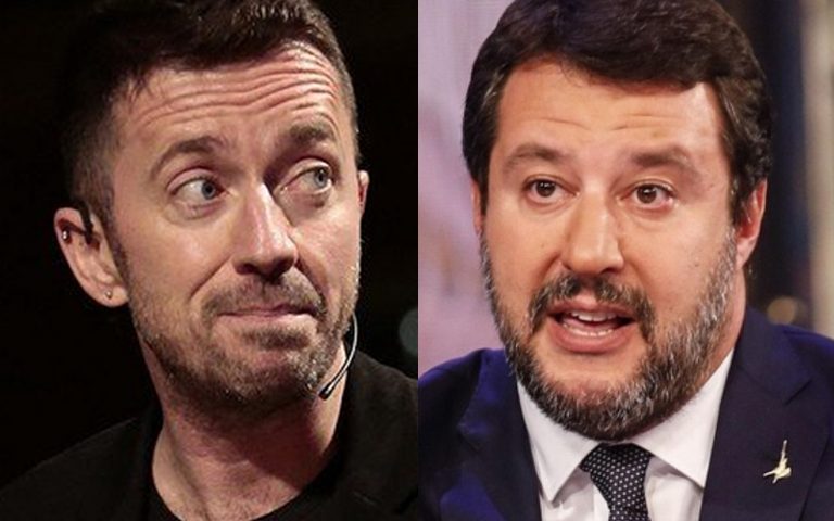 Vaccinazioni, ‘frecciatina’ di Salvini a Scanzi: “Aspetto il mio turno, non scavalco la fila come qualche collega giornalista”