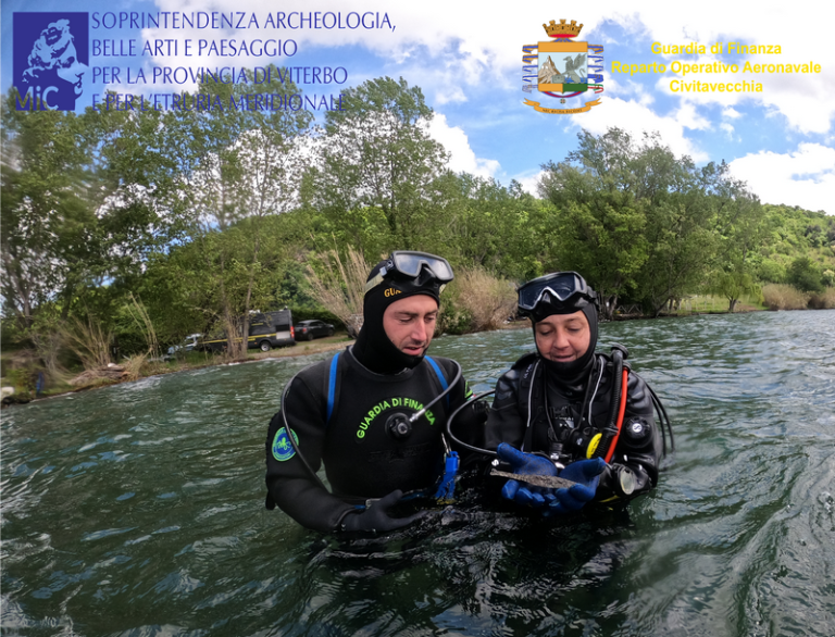 Importante scoperta archeologica nel lago di Bolsena