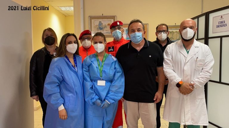 Via Trapani, vaccinazioni a gonfie vele