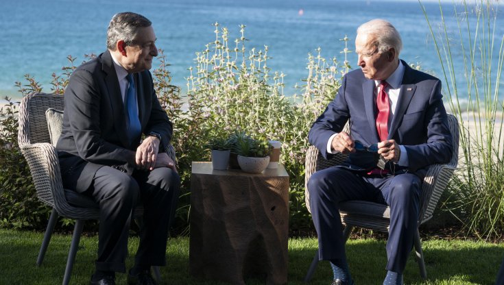 G7: faccia a faccia tra il premier Draghi e il presidente Biden: c’è piena sintonia tra Italia e Usa