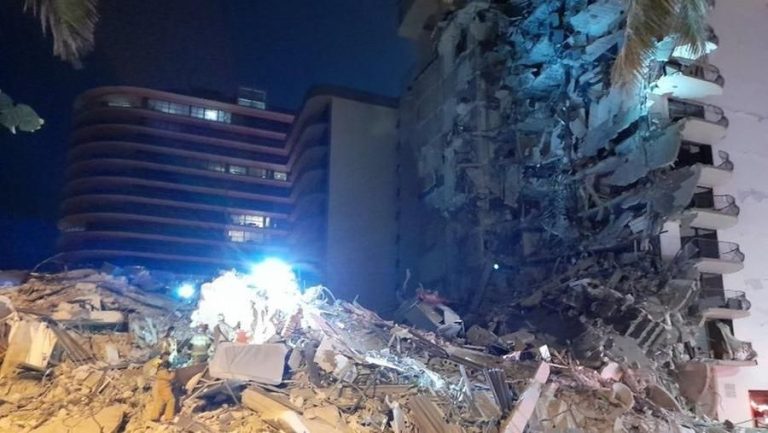 Miami: proseguono le ricerche dei 99 dispersi dell’edificio crollato