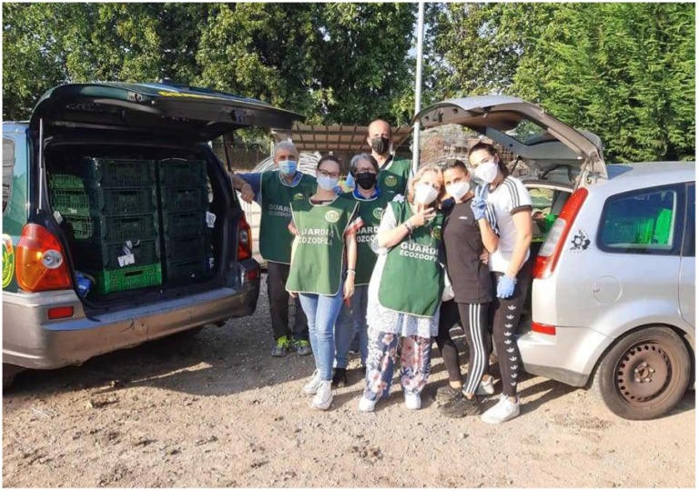 L’ass. FareAmbiente Ladispoli ringrazia l’azienda agricola Mencarini per la donazione