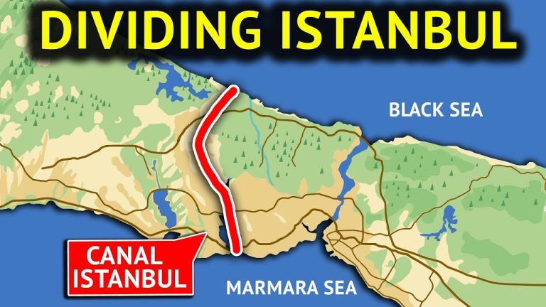 Turchia: al via la costruzione di Canal Istanbul, l’istmo collegherà il Mar Nero con il Mar di Marmara