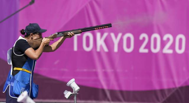 Olimpiadi di Tokyo, medaglia d’argento di Diana Bacosi nello skeet femminile