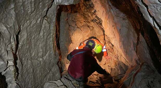 Rovereto in Piano: è stato salvato lo speleogolo rimasto bloccato nella grotta Buca Mongana