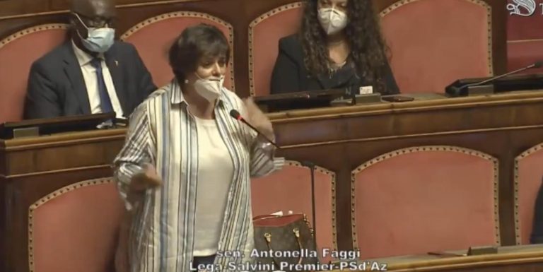 Ddl Zan, la leghista Antonella Faggi: “Io non mi sento di chiedere scusa a nessuno, l’unico a cui posso chiedere scusa è il signore”