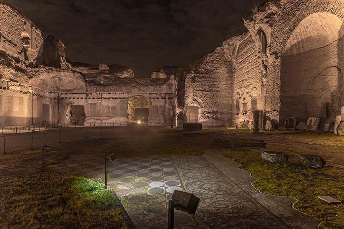 Dal 3 luglio al via le visite notturne alla Terme di Caracalla