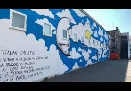 Cesena, realizzato un murales in memoria delle vittime della strage di Bologna del 1980