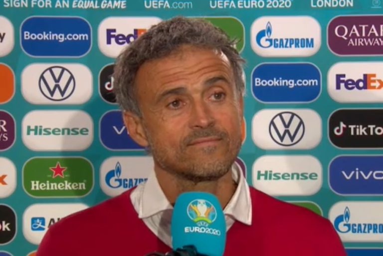 Europei, il fair play di Luis Enrique: “Partita di altissimo livello, complimenti all’Italia”