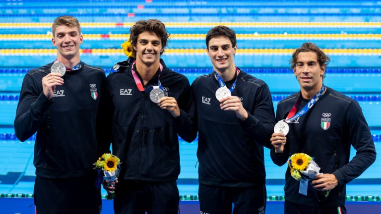 Olimpiadi, medaglia di bronzo per l’italia per la staffetta 4×100
