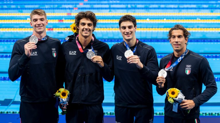 Olimpiadi, medaglia di bronzo per l’italia per la staffetta 4×100
