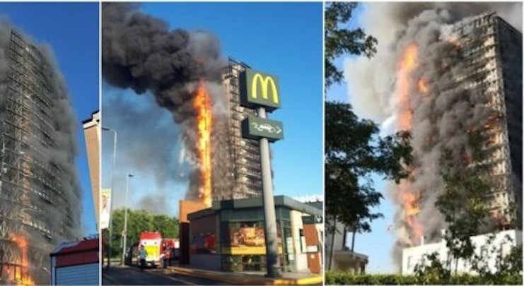 Rogo grattacielo Milano, tra le cause dell’incendio anche il cosiddetto “effetto lente”